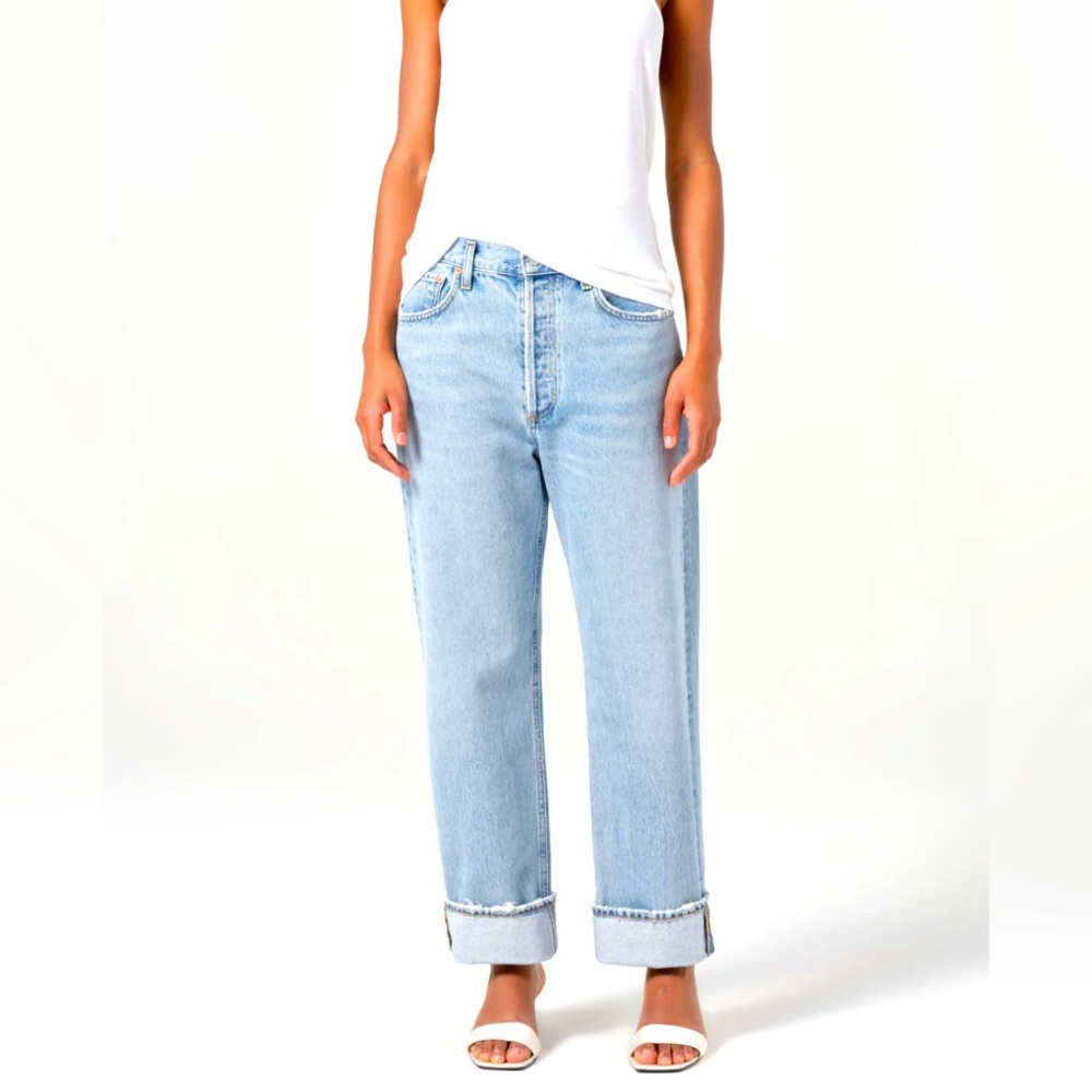 Agolde Fran Low Slung Straight jean - size 24